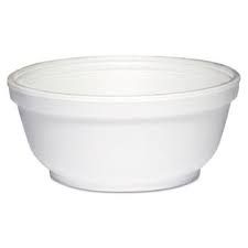 8oz Styrofoam Sundae Cup