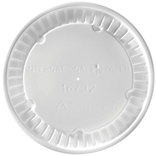 Plastic White Flat Lid