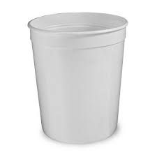 Quart (32oz) Plastic Ice Cream Container