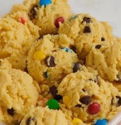 Monster Raw Cookie Dough (With M&M’s)